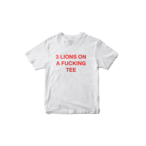 3 LIONS ON A FUCKING TEE