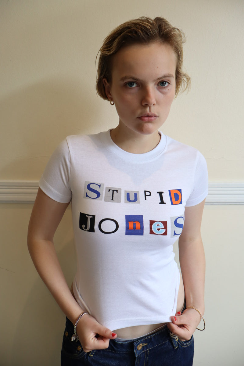 Stupid jones top