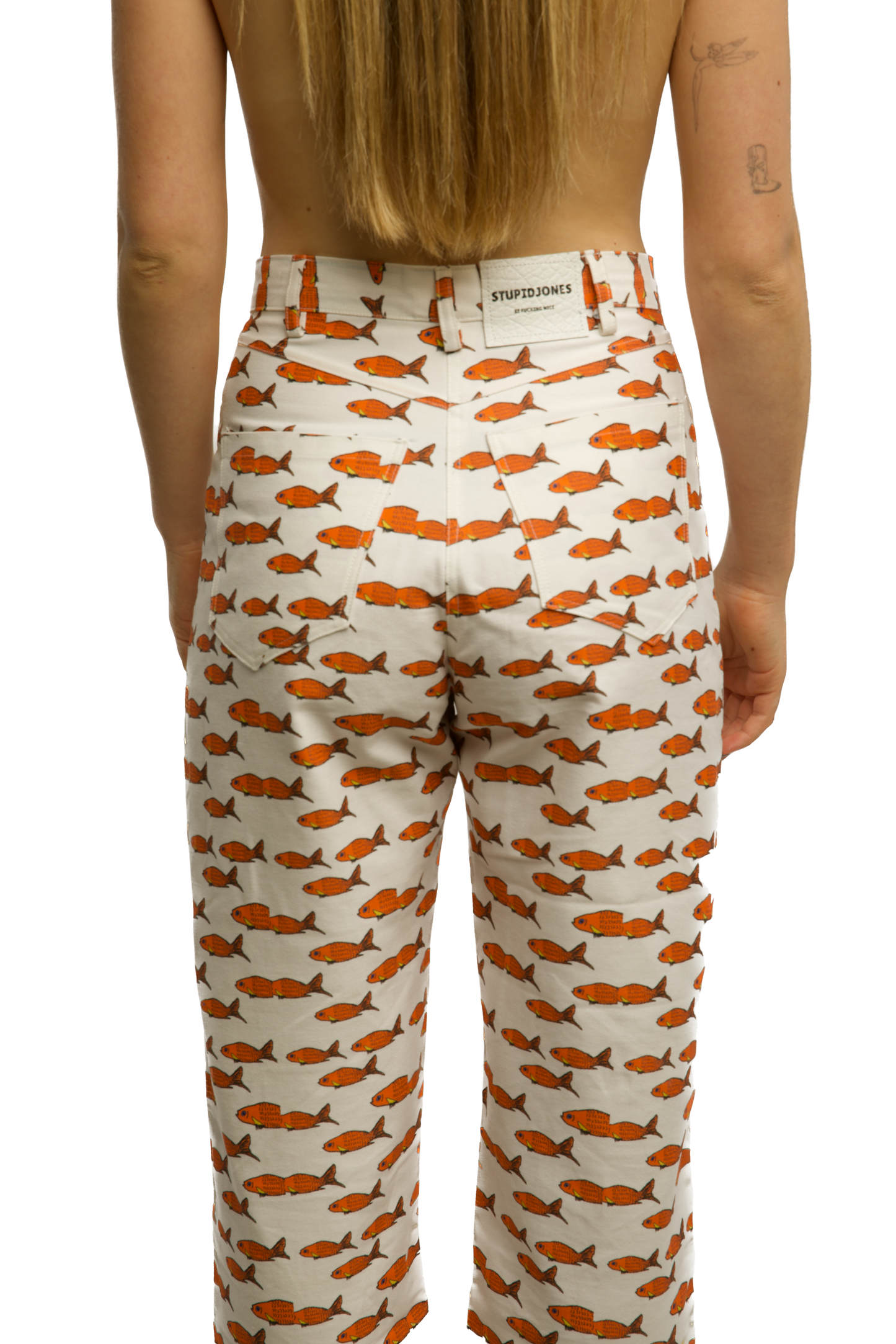 FISH CUFFED TROUSERS